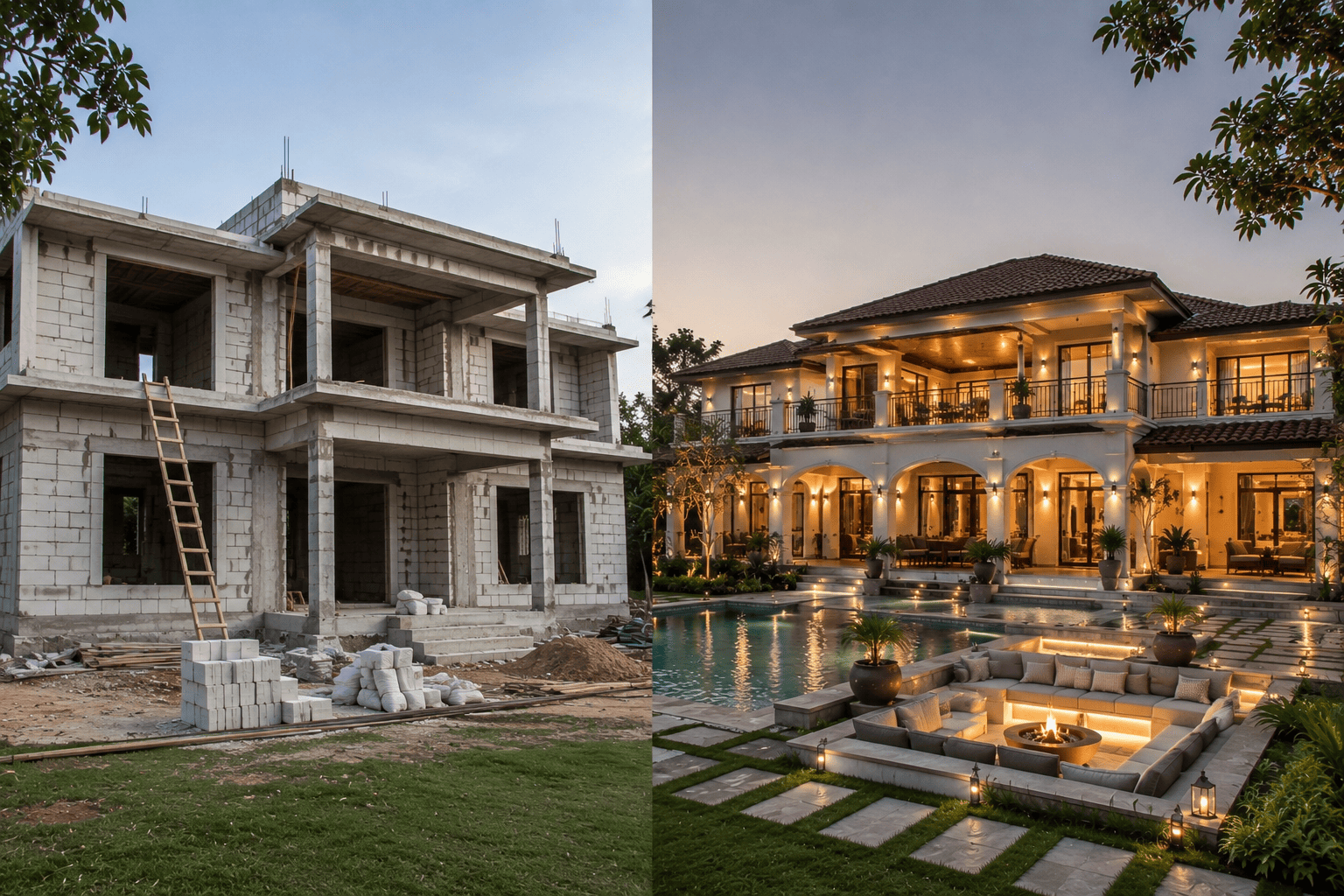 Contemporary Plantation House Design by AMR BuildScape